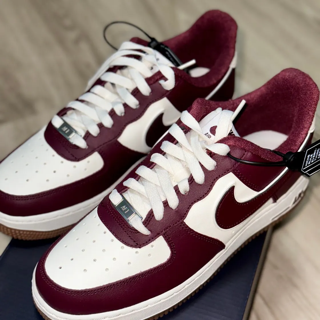 Nike Air Force 1 Low College Pack 'Burgundy/White' DQ7659-102 Nike Air Force 1 Low College Pack 'Burgundy/White' DQ7659-102